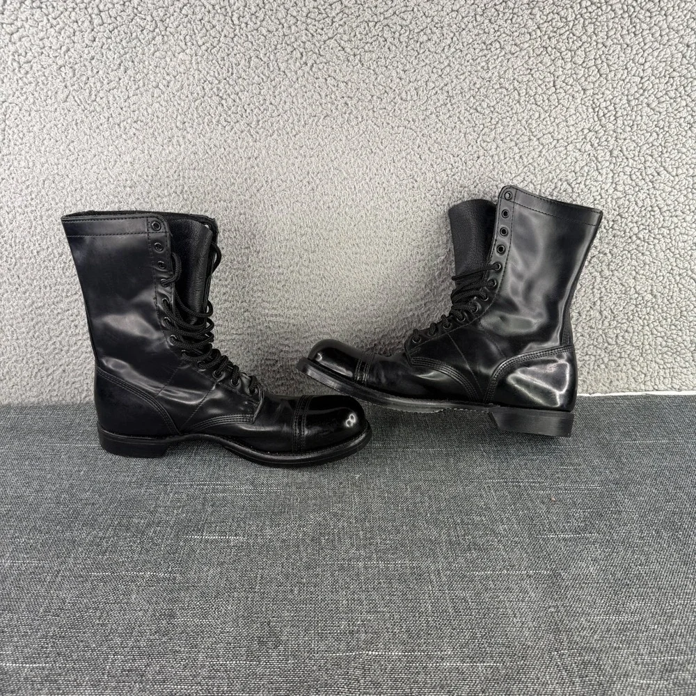 Corcoran 1500 Jump Boots Mens 13 D Black Leather Paratrooper Combat Made in USA